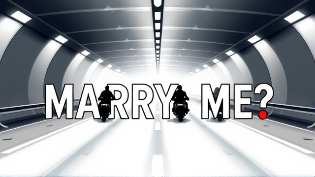 “MARRY ME?”新加坡男友高速公路一边飞车一边求婚
