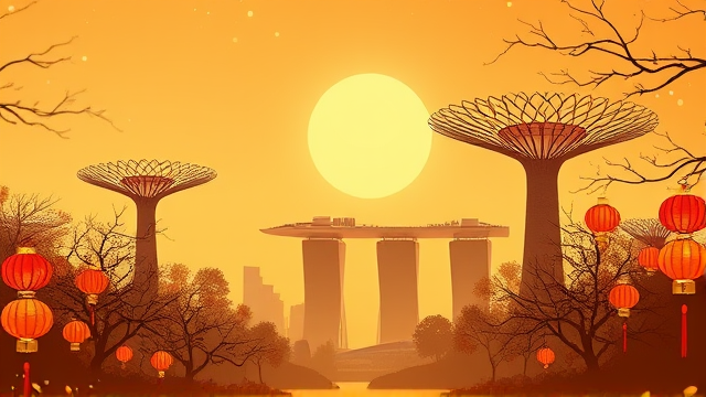 滨海湾花园庆 “不疫样” 的中秋节，公众可免费游览