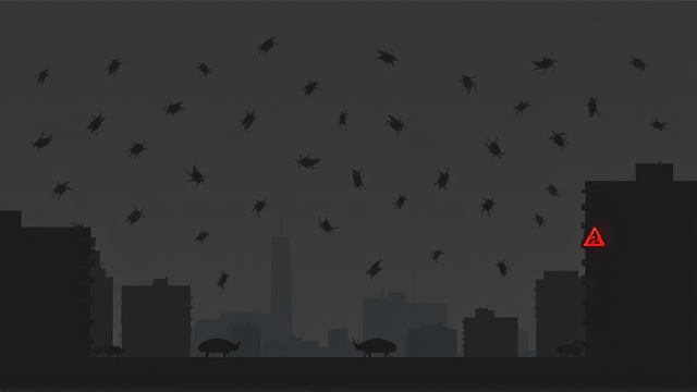 市镇会消毒垃圾槽，住家反被蟑螂大军“入侵”