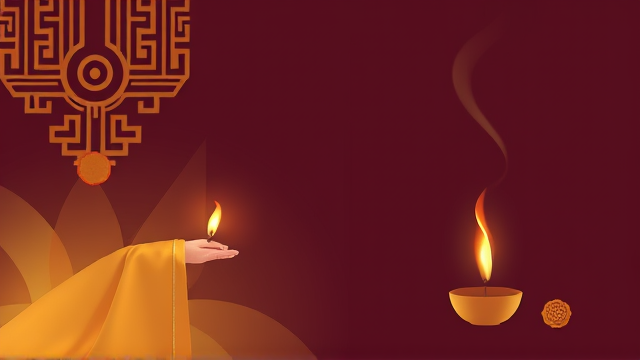 李佳琦来了？身穿金袍做乩童，烧金纸