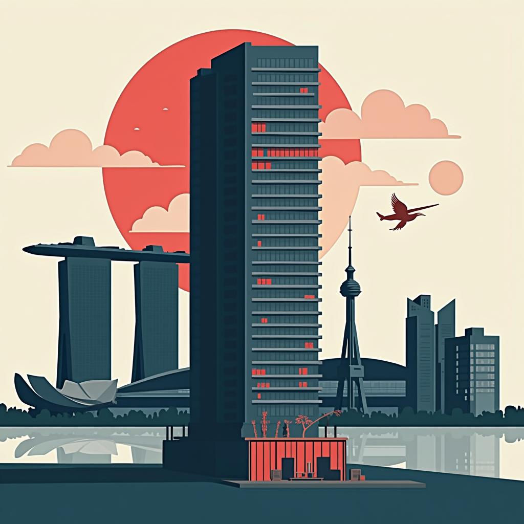 家里藏毒被查，新加坡男子爬出17楼组屋欲逃跑