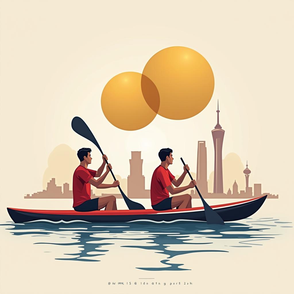 收获两金 皮划艇男将创历史佳绩