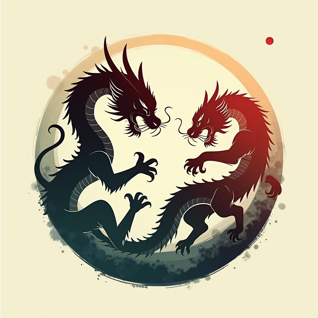 如何从龙虎壁画中领悟人生退步与谦虚之道？