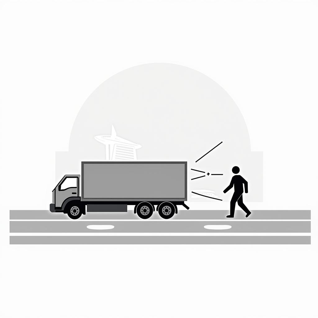 货车司机停车场撞伤老人被判监4个月，驾照吊销5年