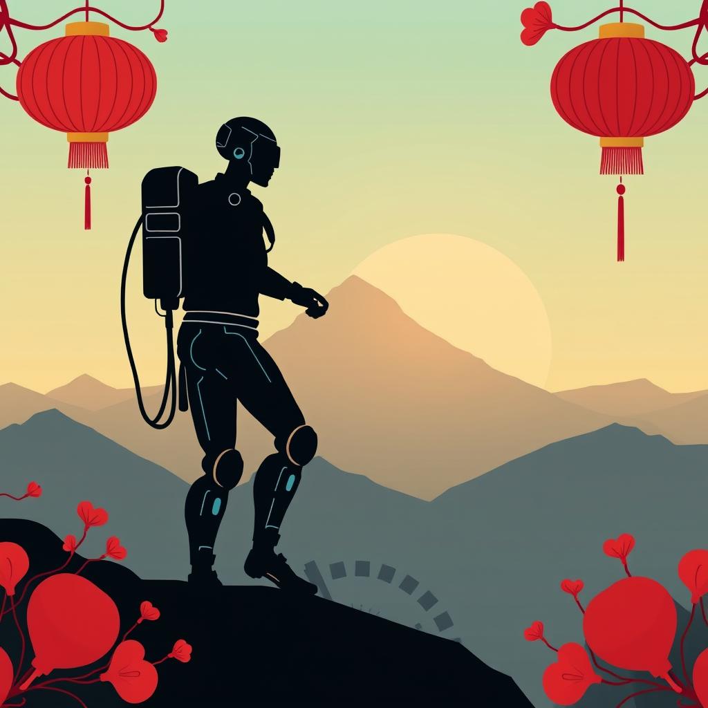 泰山景区推出登山助力机器人，助力游客轻松登顶