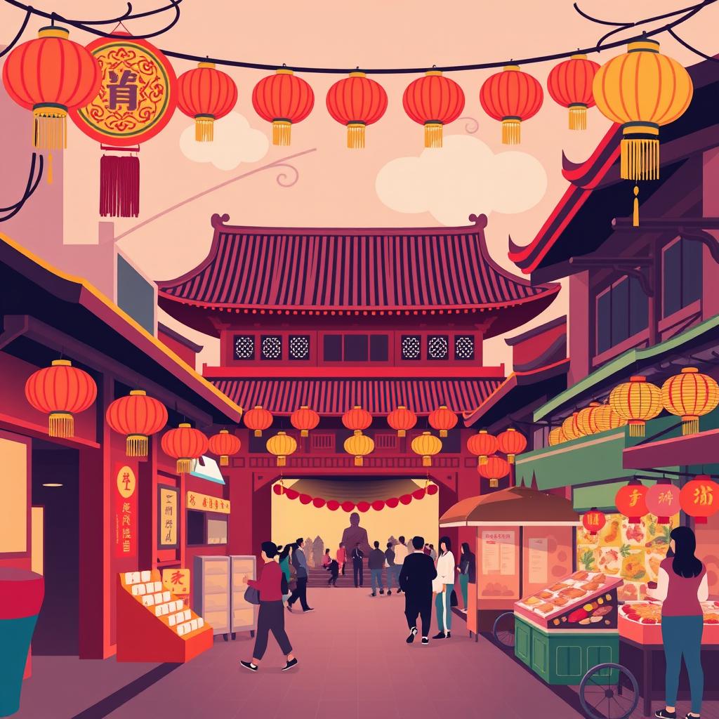 为什么新年前要去牛车水逛街？