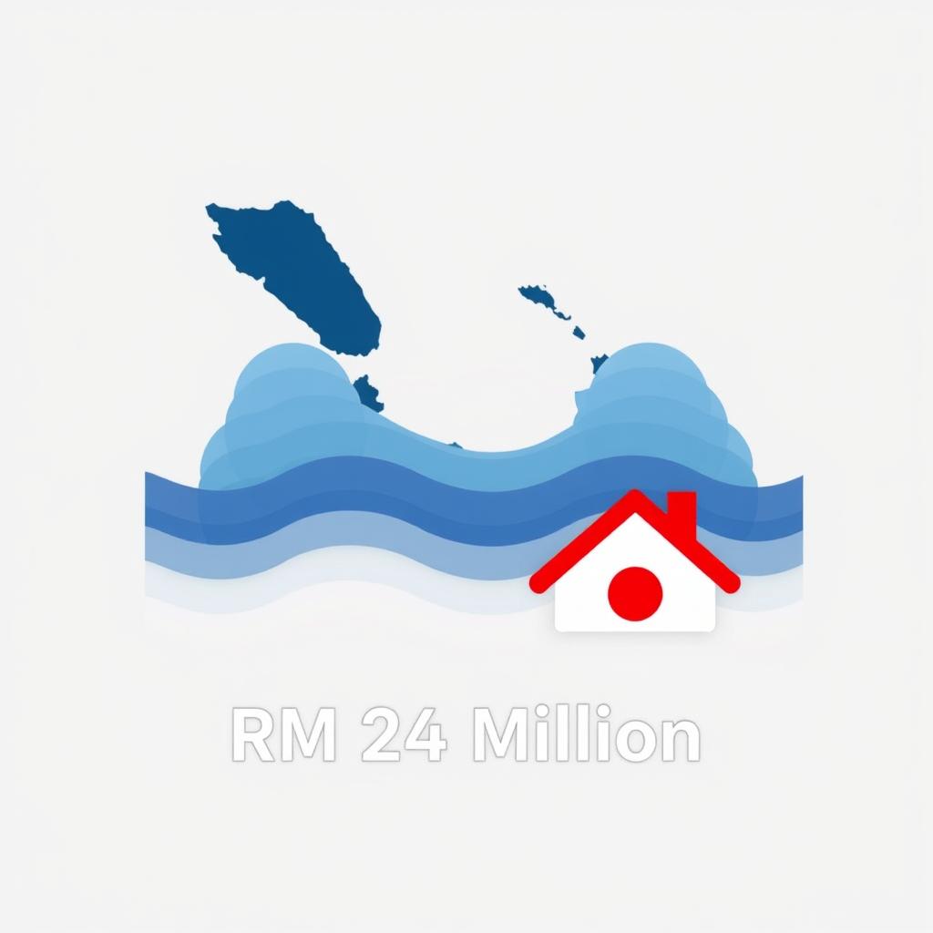 沙巴砂拉越水灾恶化：超1.5万灾民获援助