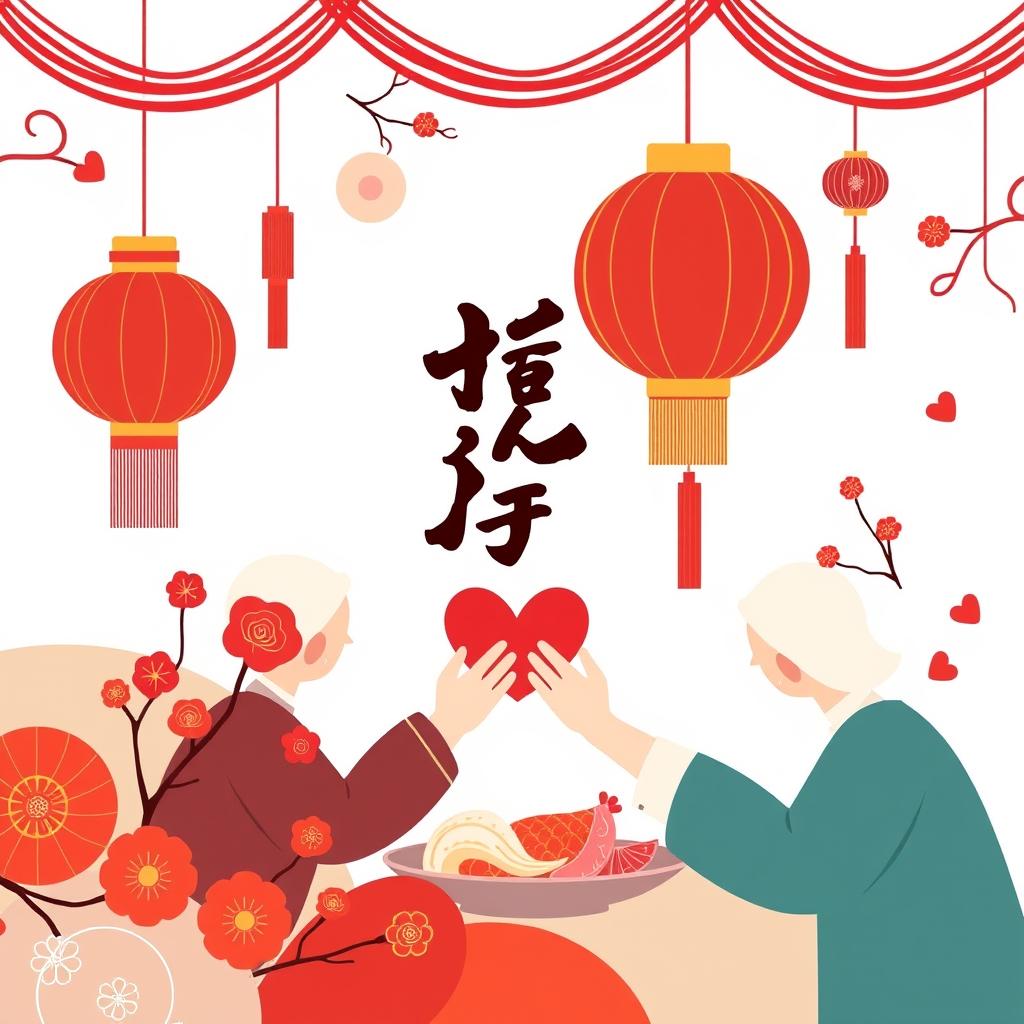 农历新年乐龄共居空间：温馨陪伴如家人