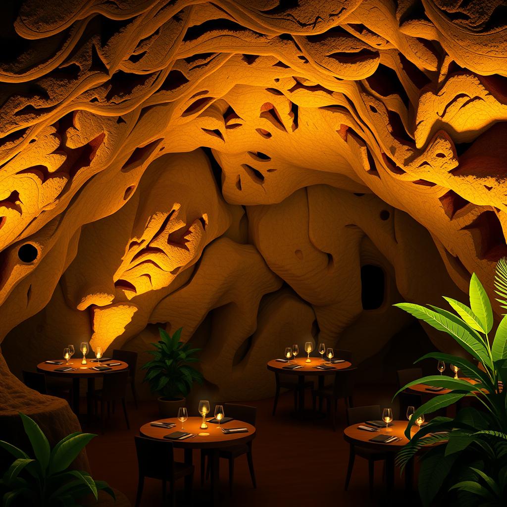 隐石餐厅洞穴用餐体验有何特别？