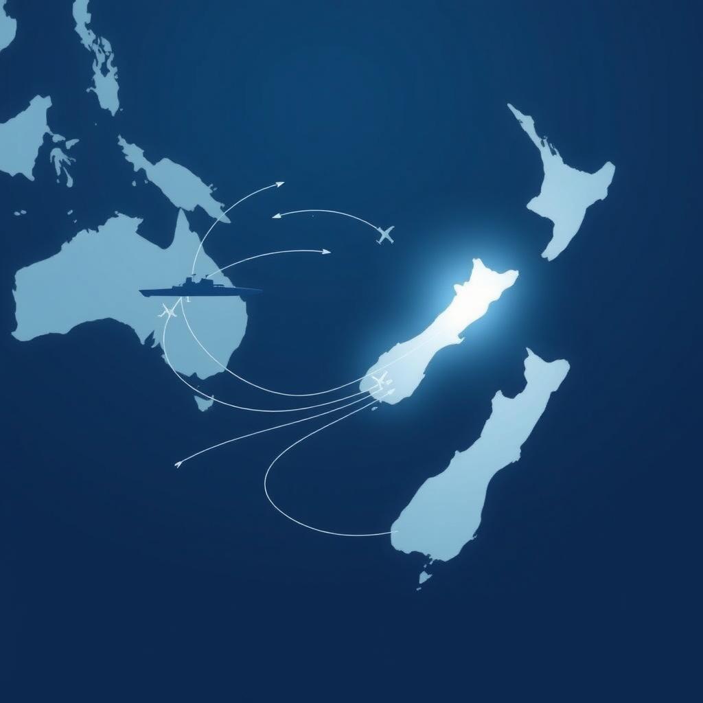 中国军舰澳新海域实弹演习致49趟航班改线