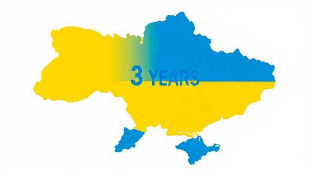 俄乌战争三周年：泽连斯基赞扬乌克兰人英雄主义