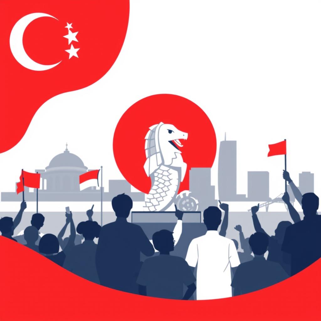 新加坡今晚7场群众大会：三大政党齐发声