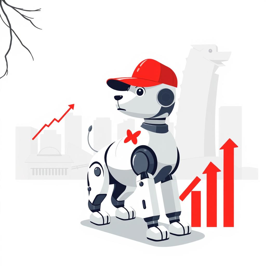 新加坡前进党候选人用机器狗拉票引关注