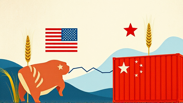 美国猪肉大豆出口受挫，中国关税反制为何加剧打击？
