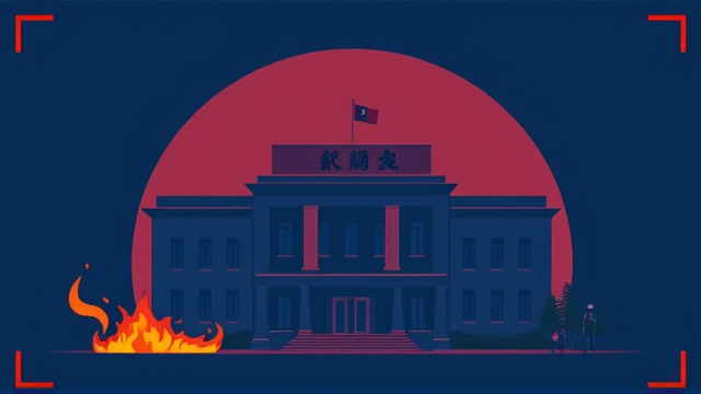 台湾总统府机房失火原因是什么？