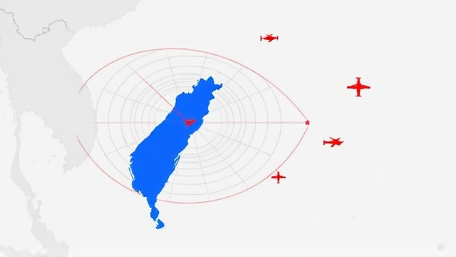 台海紧张局势：34架次大陆军机活动引发关注