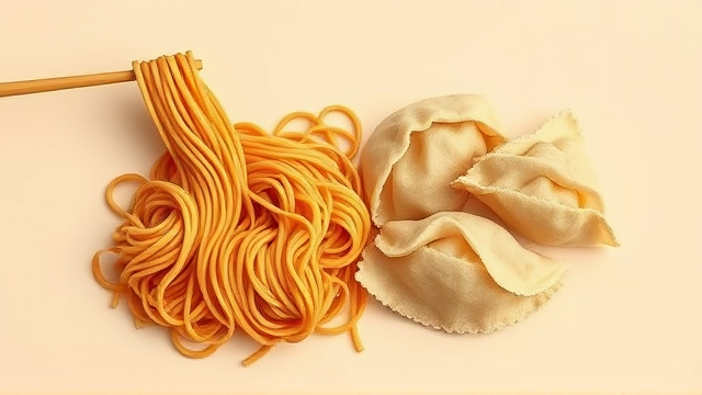 手工干捞面与金元宝煎饺的美味体验是什么？