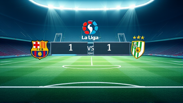 巴塞罗那主场战平贝迪斯错失扩大领先机会