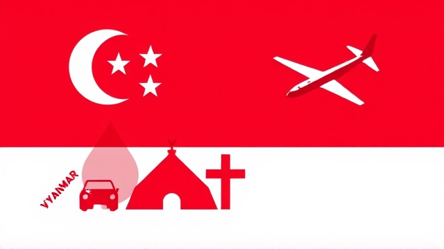 新加坡向缅甸地震灾区运送第二批援助物资