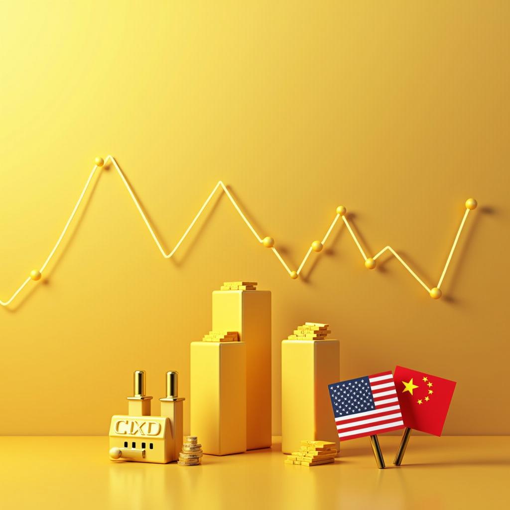 金价连续两周下跌，中美贸易谈判成关键影响因素