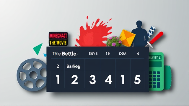 最新票房排行：《Minecraft大电影》为何持续霸榜？