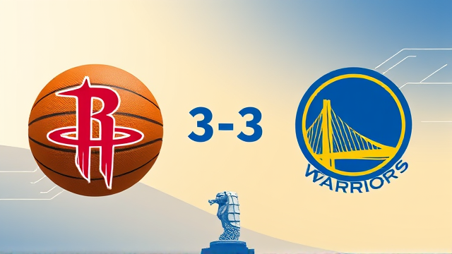 火箭力克勇士将比分扳平3比3，决战第七场