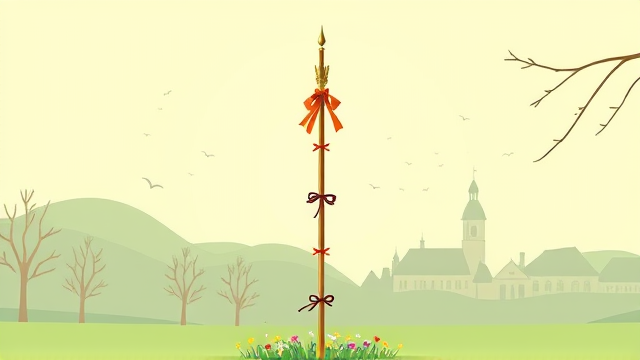 德国5月柱节日：象征团结与春天的传统