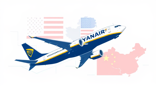 瑞安航空警告：关税致飞机涨价或转购中国客机