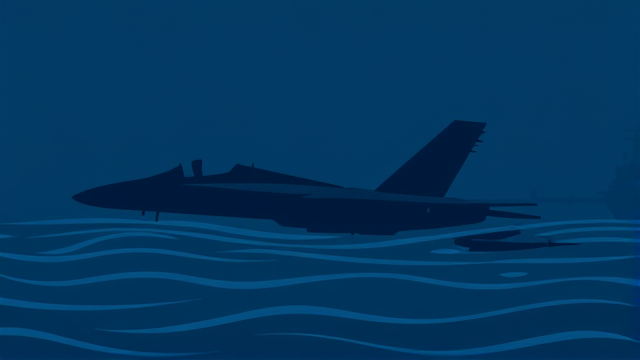 美国F-18战机红海坠毁原因是什么？