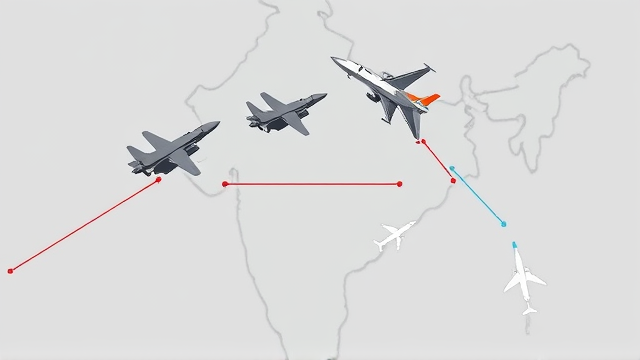 印度三架战机坠毁原因不明，印巴冲突加剧