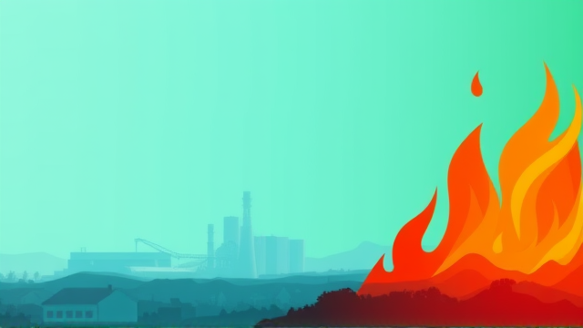 西班牙巴塞罗那火灾致16万人居家避毒气