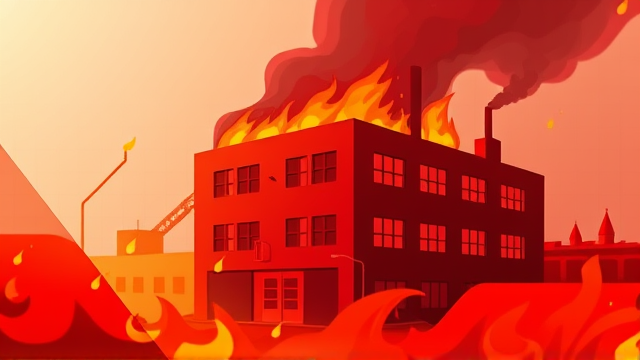 淡滨尼床上用品工厂突发火灾致一人轻伤