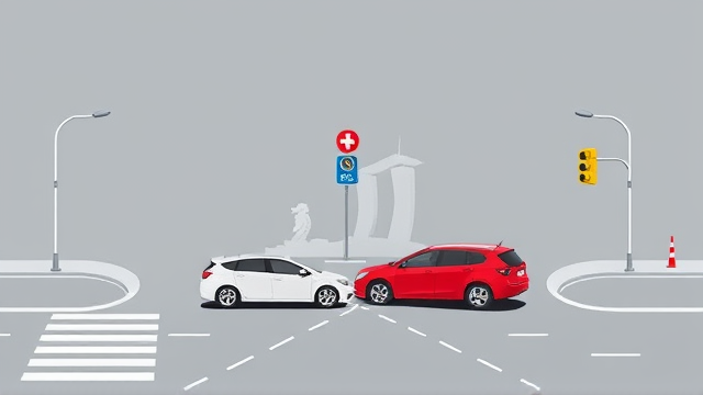 宏茂桥路口车祸：两车相撞三人受伤送院