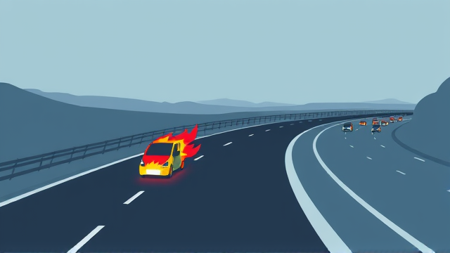 泛岛快速公路罗厘失火致交通阻塞原因是什么