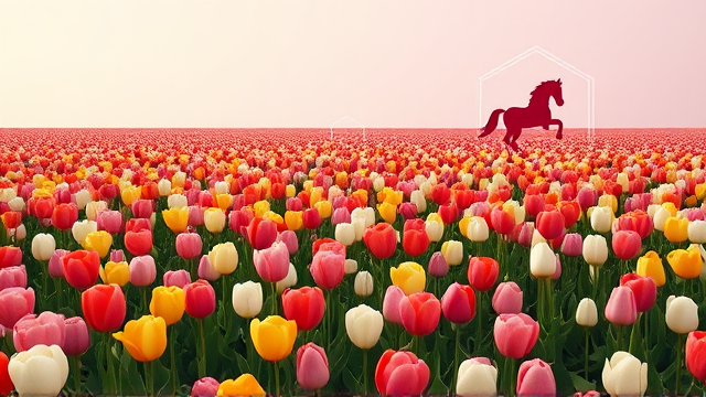 滨海湾花园梦幻郁金香展：6万株花海等你赏