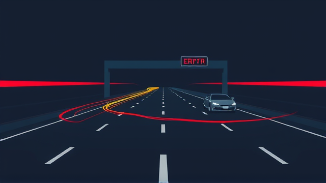 滨海高速连环车祸：19岁女骑士受伤送院