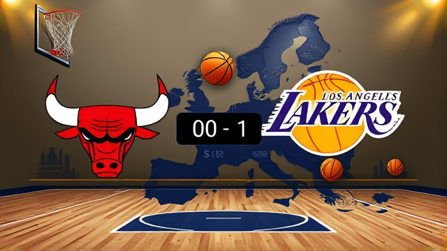 吉迪超远三分绝杀湖人，公牛惊险取胜