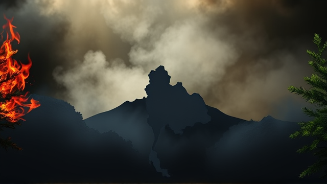 泰国北部野火频发国家公园关闭，空气污染加剧