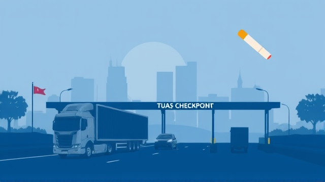 新加坡大士关卡查获超6500条漏税香烟