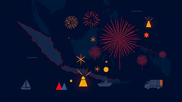 马来西亚警方查获1亿令吉烟花爆竹