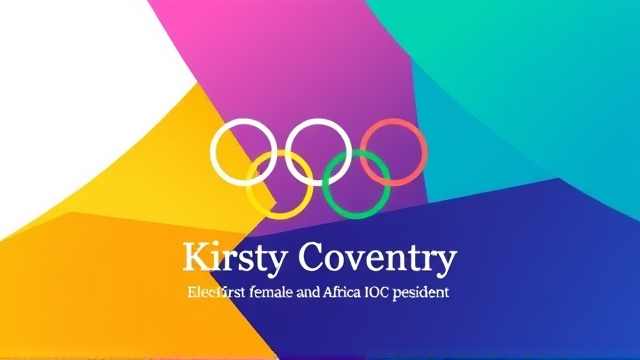 津巴布韦体育部长柯丝蒂·考文垂当选国际奥委会主席，首位女性暨非洲籍领导人诞生