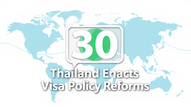 泰国免签政策调整至30天原因解析，会如何影响入境游国际客流