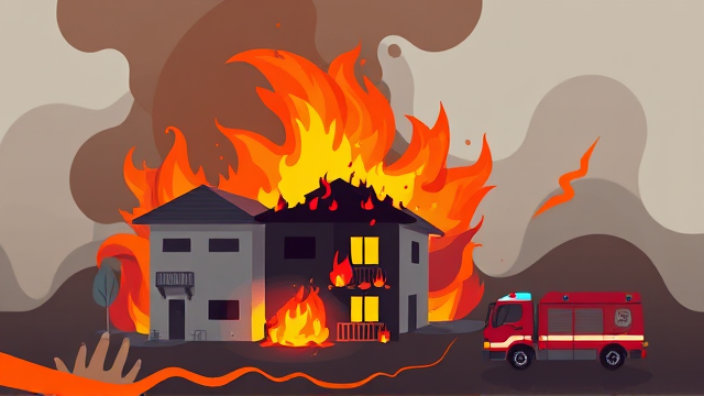 柔佛州新山深夜大火烧毁三间排屋 84岁老翁不幸遇难