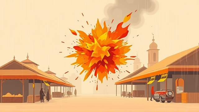 马六甲州市集炸油条摊油锅起火 31秒视频记录突发火灾全过程