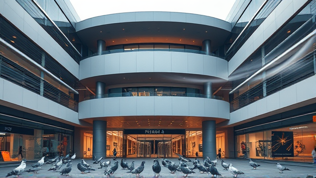 文礼购物中心鸽患一年未解 幼儿园门前鸟粪成患家长忧传播疾病