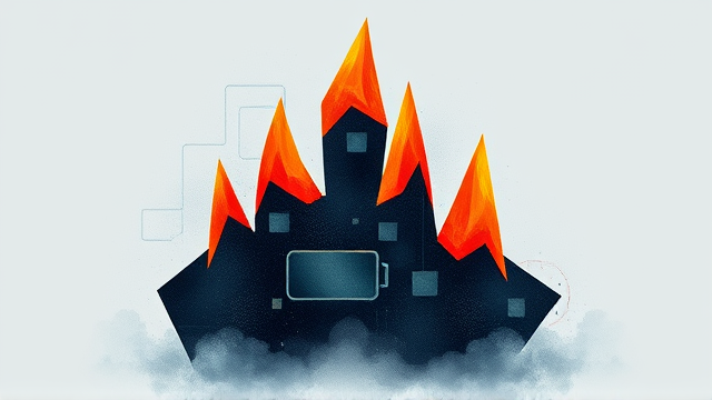 新加坡兀兰回收车突发火患 民防部队紧急灭火疏散居民