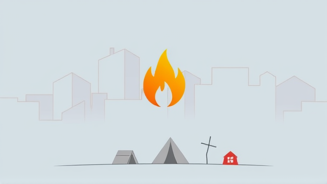 马来西亚沙巴里卡士社区火灾致669人无家可归 救灾工作加速开展