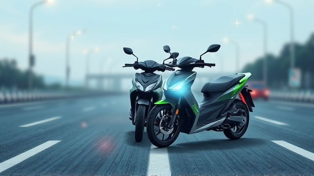 新加坡马里士他路电单车相撞事故致两人轻伤