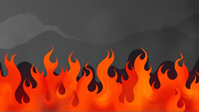 日本岩手县大船渡市连烧三天山火致84建筑焚毁 1人遇难