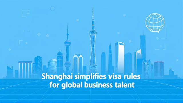 上海推外籍商务签证新政：五年多次签最长居留180天